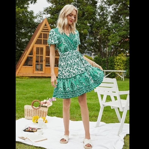 NEW Wrap Dress - Picture 13 of 15